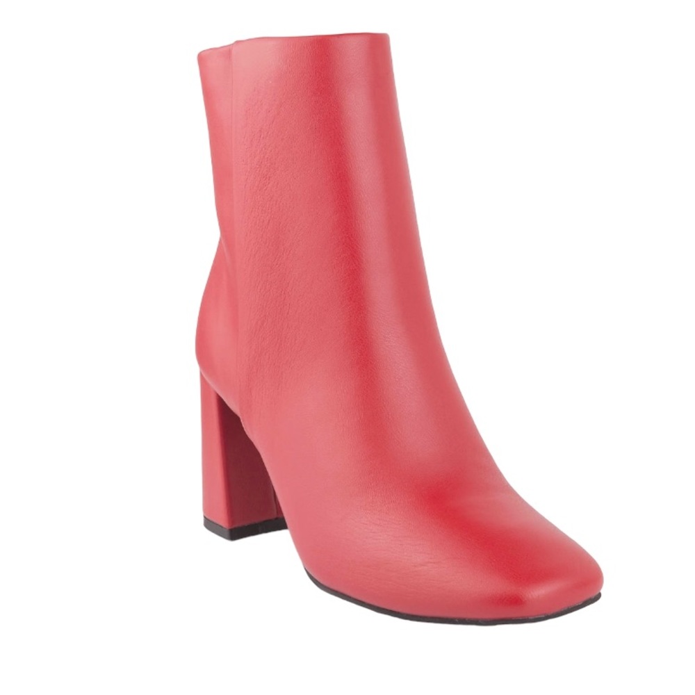 SUGAR ELEMENT Square Toe Dress Ankle Boots Booties